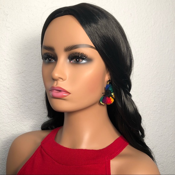 🎉Host Pick🎉Handmade Crochet Rainbow Butterfly Earrings - Picture 8 of 10